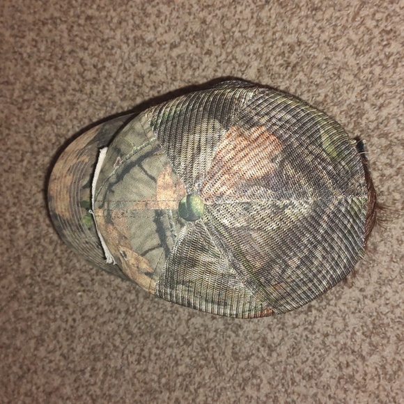 Birchwood Casey Stitched Patch Camo Trucker Mesh Strap-on Hat - Picture 5 of 10